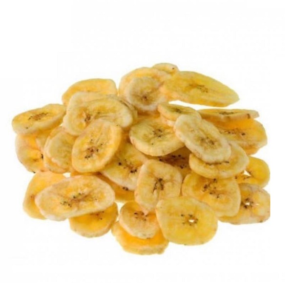 Banane séchée chips - Noix et fruits secs vrac